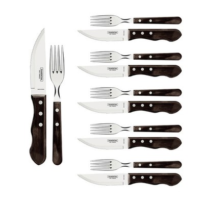 Tramontina JUMBO Steakbesteck, 12-teilig