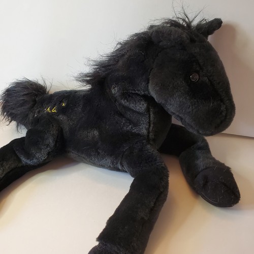 Breyer Flicka Black Horse 14" Plush 2006 Movie Stuffed Animal - Picture 7 of 8