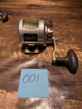 Accurate Boss Fury 600  2-Speed  Silver Fishing Reel Right Hand