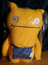 Ugly Dolls Artist Series 13" WAGE Plush Toy Stuffed Animal Denim Apron