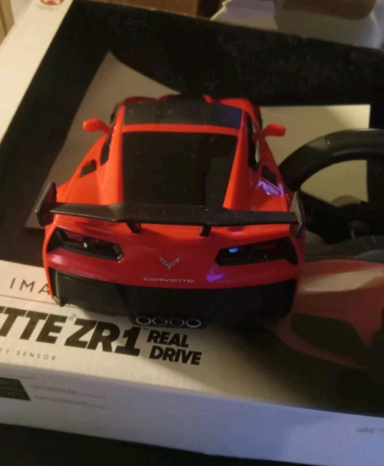 Sharper Image RC Corvette ZR1, 2.4 GHZ Remote Control *FOR PARTS* - Image 4 of 4