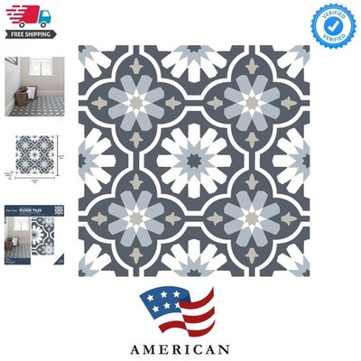 FP2944 Sevilla Peel & Stick Floor Tiles, Multicolor