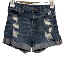 Aeropostale High Rise Denim Shorts