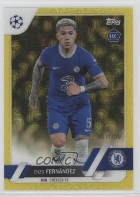 2022-23 Japan Edition UEFA Club Competitions 7/150 Enzo Fernandez Rookie RC 10yl