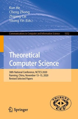 Theoretical Computer Science Kun He (u. a.) Taschenbuch x Englisch 2021 Springer