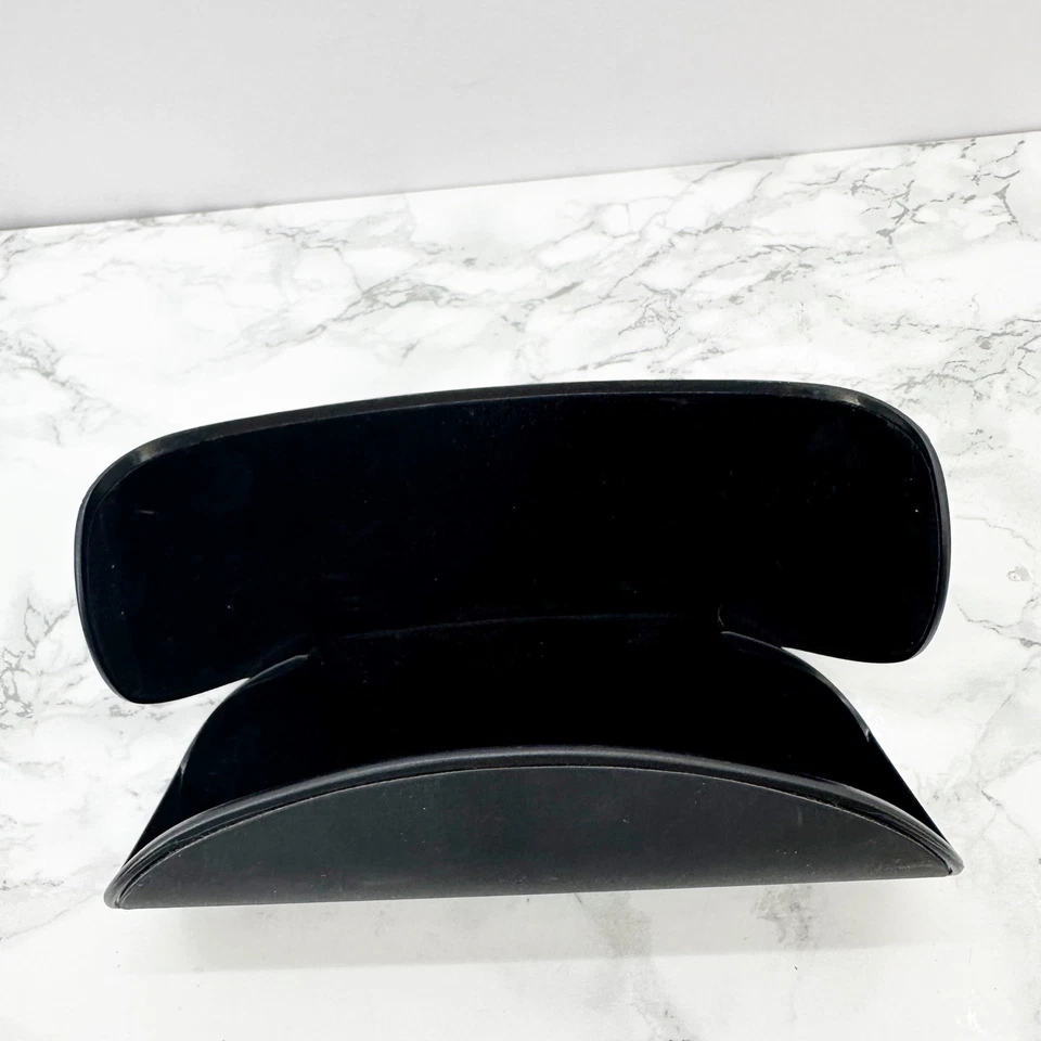 A/X Armani Exchange Clamshell Hard Cover Black Sunglass Case - Image 3 of 3