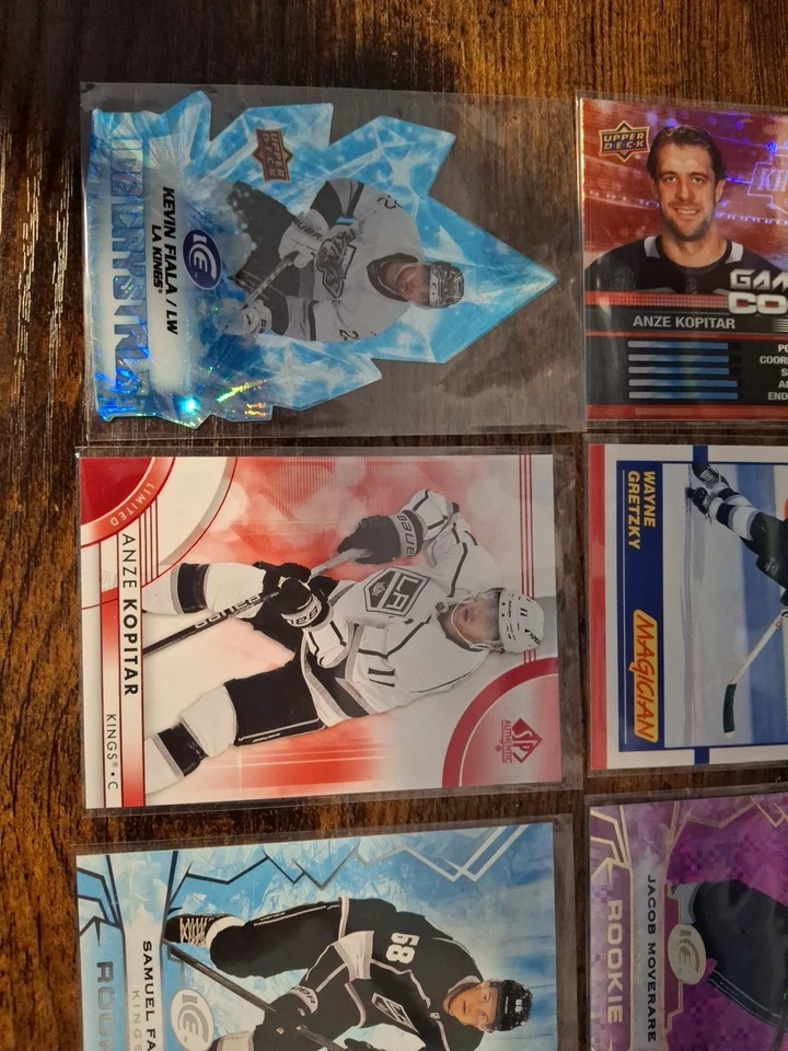 Los Angeles Kings Lot Of 8 Cards As Pictured **Combine Ship * - Image 4 of 4