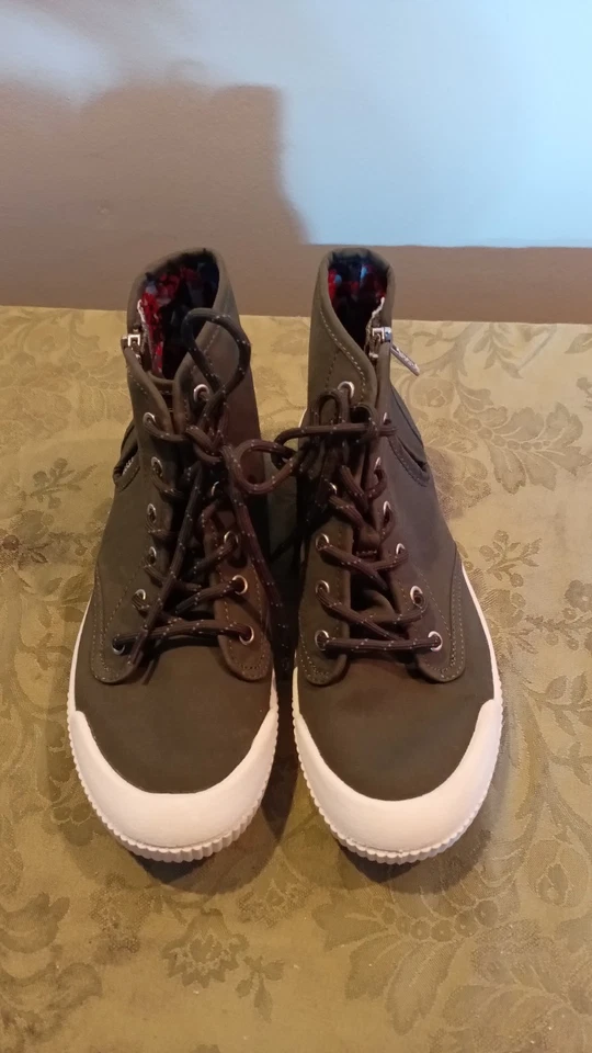 Zapatillas altas verdes para mujer Sketchers Bobs talla 6,5 Foto 2 de 4