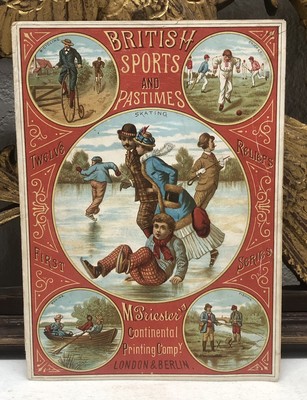 Priester Continental Printing Co British Sports & Pastimes 1st Series 12 Reliefs