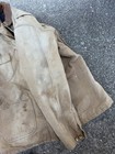 VTG Carhartt C01 BRN Chore Coat Jacket Brown Canvas Blanket Lined US 42 Tall — photo 7