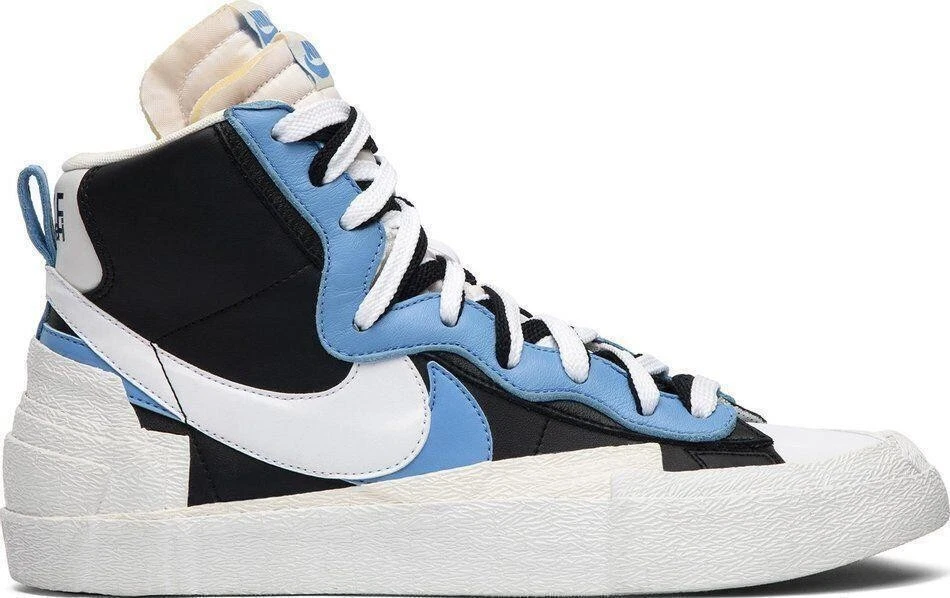 Nike sacai x Blazer Mid Black Blue for Sale | Authenticity