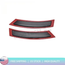 Front Bumper Reflectors L+R Smoke For 2007-2013 BMW E92 E93 3 Series 63147162313