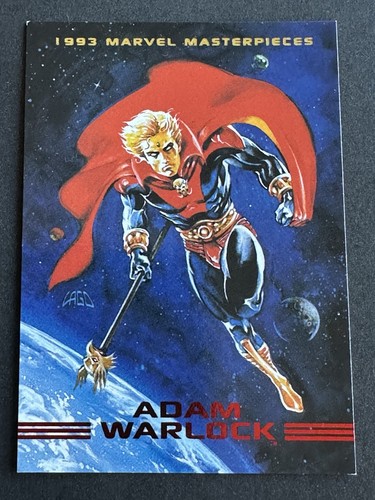 Adam Warlock Card No. 37 - Marvel Masterpieces 1993 NM+ (Buy 3 for Free Ship!) - Picture 1 of 3