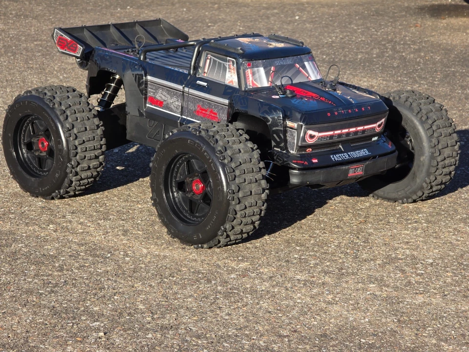 ARRMA 1/5 OUTCAST 8S EXB AVC 4X4 RTR Brushless Stunt Truck+OVP+Upgrades!!! - Bild 2 von 4