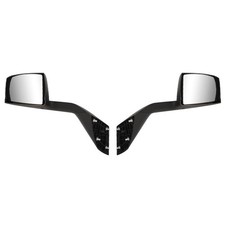 Hood Mirrors Assembly Compatible With Volvo VNL 2000-2015 Chrome Pair