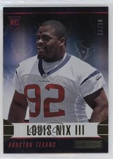 2014 Rookies & Stars Longevity Parallel Gold Team Logo 10/10 Louis Nix III 6k2