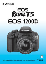 Canon EOS REBEL T5 1200D Digital Camera User Instruction Manual