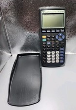 Texas Instruments TI-83 Plus Graphing Calculator w/Case Cover Tested Works