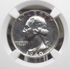 1940 Proof Washington SILVER Quarter 25c NGC PF66 #025 Gem Proof ECC&C, Inc.