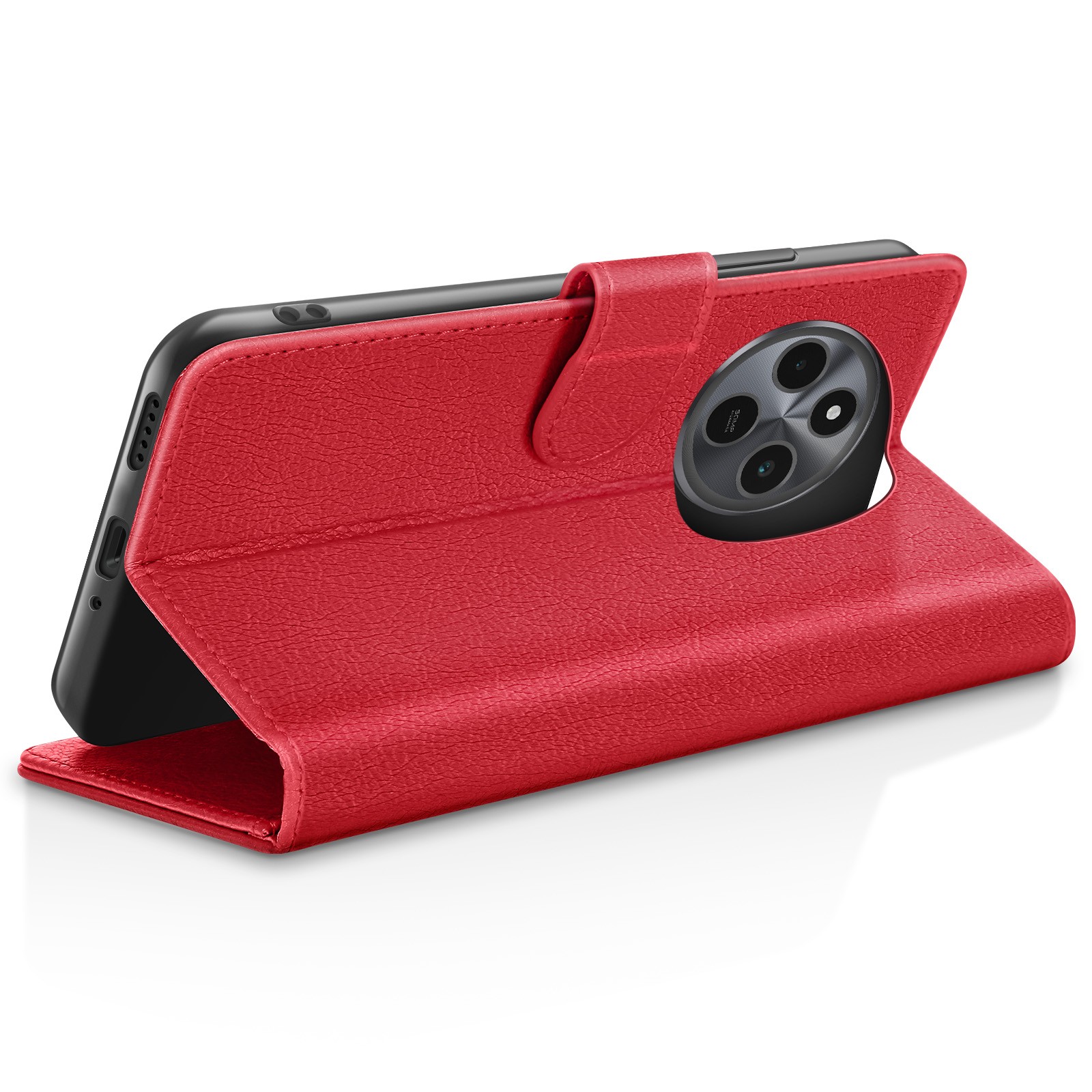 Housse Xiaomi Redmi 14C antichoc protégeant l'écran avec support vidéo intégré