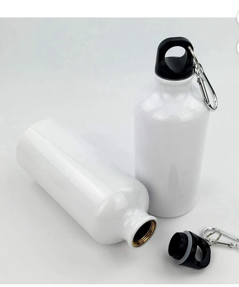 10Pcs Aluminium Water Bottle Blank Coated Sublimation Heat Press Transfer -600ml - Image 4 of 4