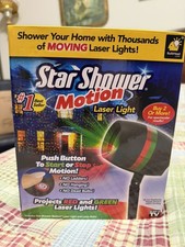 As Seen on TV Star Shower Laser Motion, Christmas Lights.
