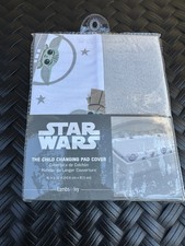 Lambs  Ivy Star Wars Baby Yoda Changing Pad Cover New