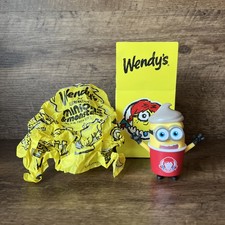 Limited Wendy s x Minions Monsters Adult Meal Toy Minion FROSTY Figure 2026