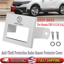 Anti-Theft Protection Radar Sensor Protector Cover For Honda CRV 17-22 1.5 2.0