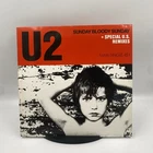 U2 Sunday Bloody Sunday + Special U.S Remixes. 3-track 12" Single EX/VG