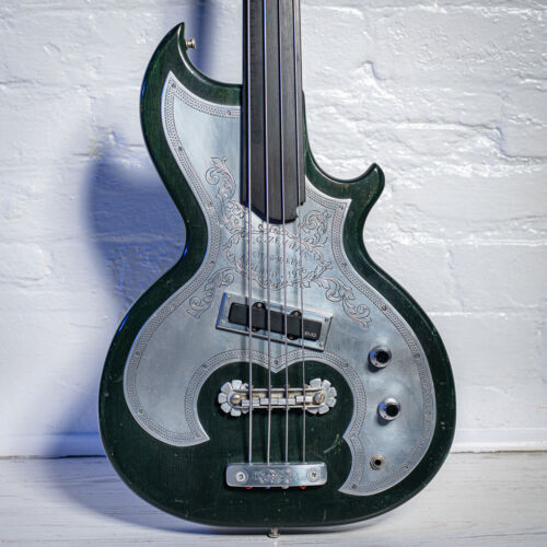 Zemaitis Metal Face Bass RARE 1976 - Dark Green