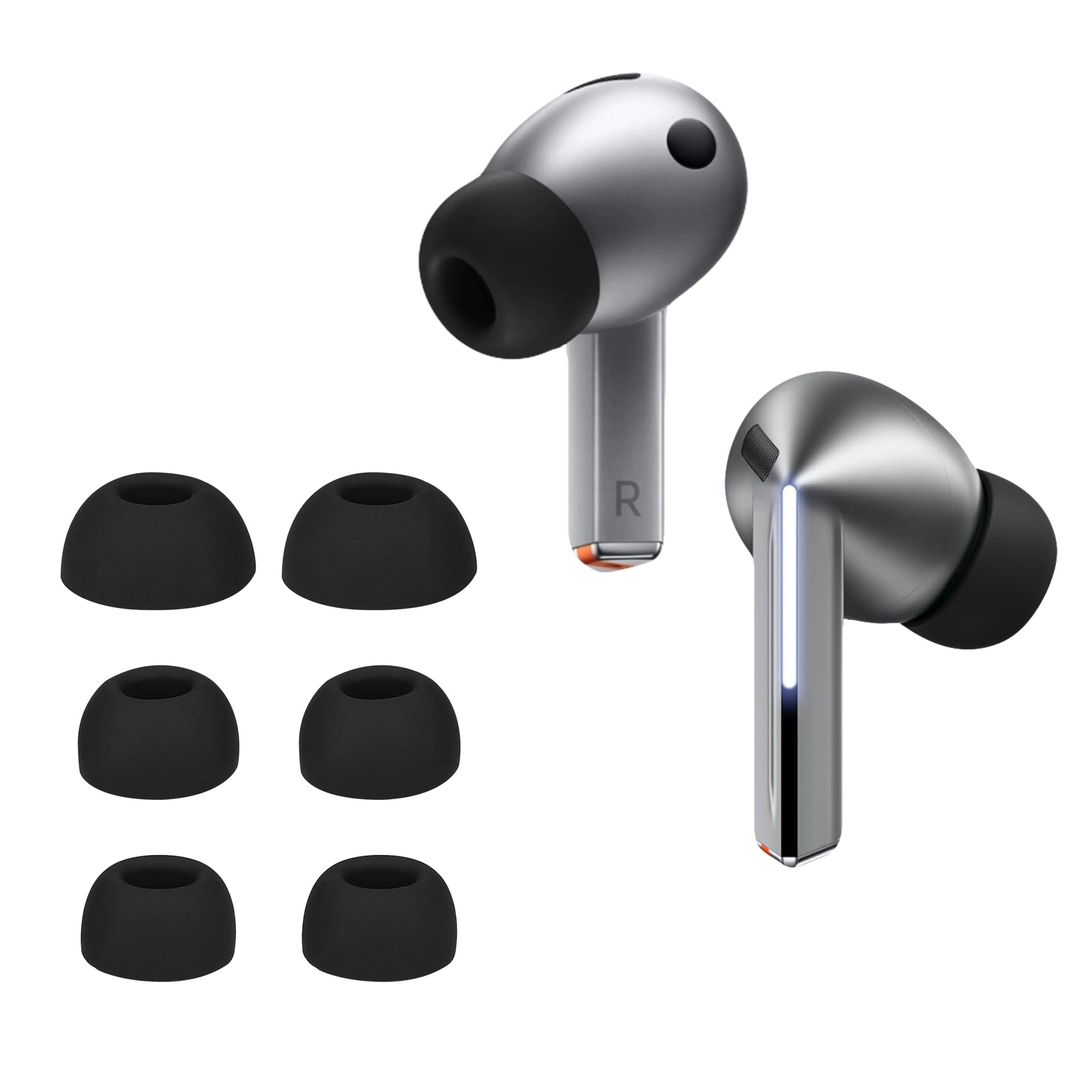 6-кратный вкладыш для наушников-вкладышей Samsung Galaxy Buds 3 Pro, который надевается слишком часто 