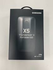 Samsung Dysk Portable SSD X5 2tb Thunderbolt 3 for sale online | eBay