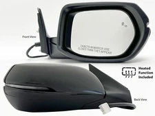 Side Mirror with BSD Heated Turn Signal for 2017-2022 Honda CRV Passenger Side
