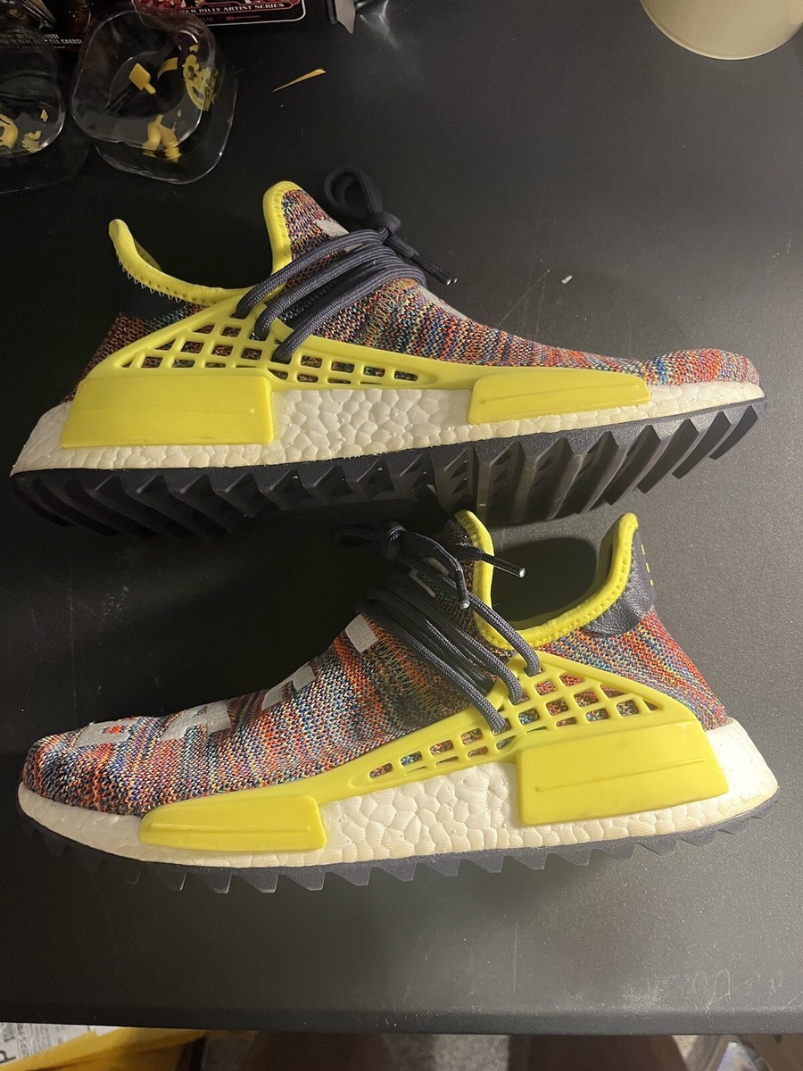 Duck Camo Yellow Camo Adidas Nmd Xr1 Yellow Size Adidas Pharrell X NMD  Trail Human Race Multi Color
