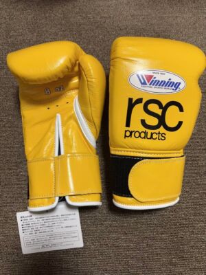 Winning rsc products ボクシンググローブ 8oz ゴールド Winning RSC Products ボクシンググローブ 8oz 黒金 Winning×rsc