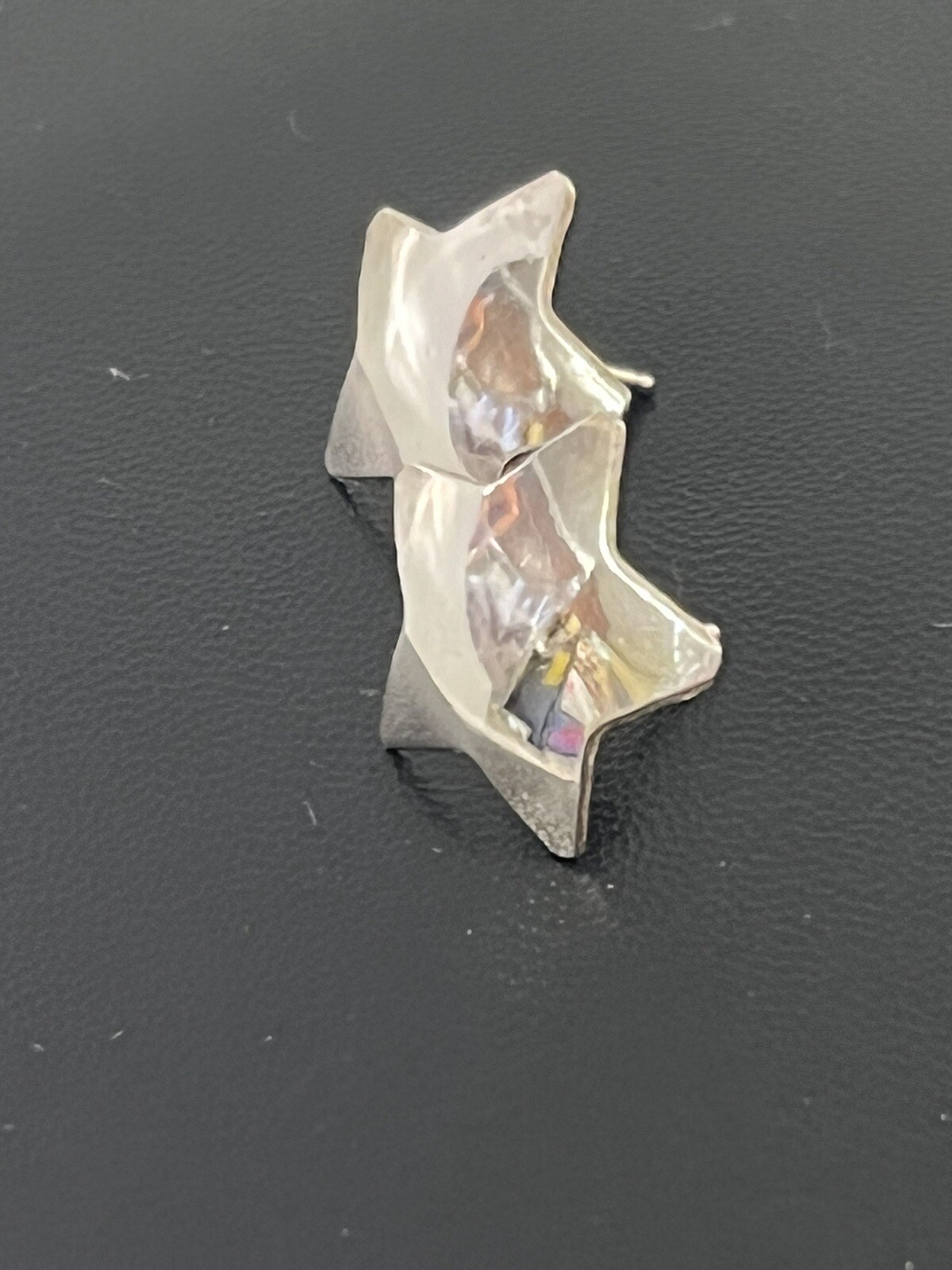 Sterling silver star celestial stud earrings - image 3