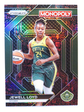 2024 Panini Prizm Monopoly WNBA Jewell Loyd Red Icons Insert Card WNBA24 Storm