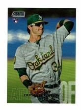 2018 Topps Stadium Club Dustin Fowler RC #91 Oakland Athletics