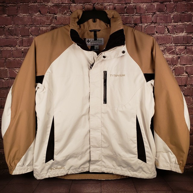 Columbia OmniTech Titanium Mens XL Waterproof High Performance Jacket