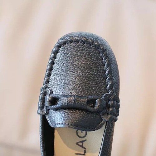 Toddler Boys School Garden Leather Shoes Casual Kids Party Wedding Dress Loafers - Picture 3 of 16