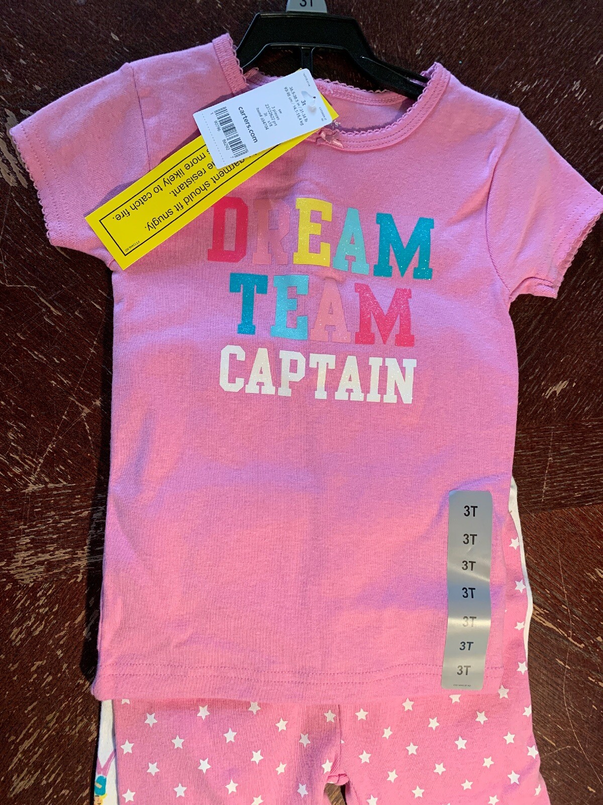 carter's 3 piece pajama set