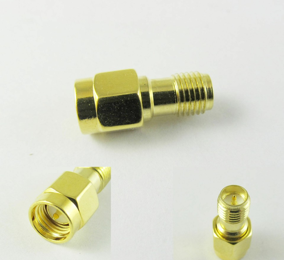N-Type Male Plug to SMA Male Plug Straight RF Coaxial Adapter Conne N-Type Male Plug to SMA Male Plug Straight RF Coaxial Adapter Conne