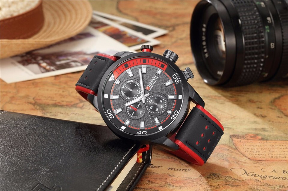 CURREN Men Quartz Watch