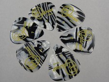 D'andrea 351 Black Pearl Celluloid .46 MM GUITAR PICKS MADE IN THE USA 12 PICKS