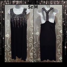 Womens Sequin Cocktail Dress Size M