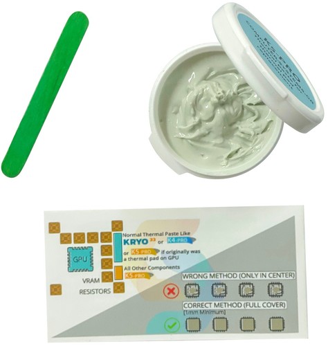 PS4 viscous thermal paste for thermal pad replacement Sony Playstation 4 K5 PRO - 第 11/14 張圖片