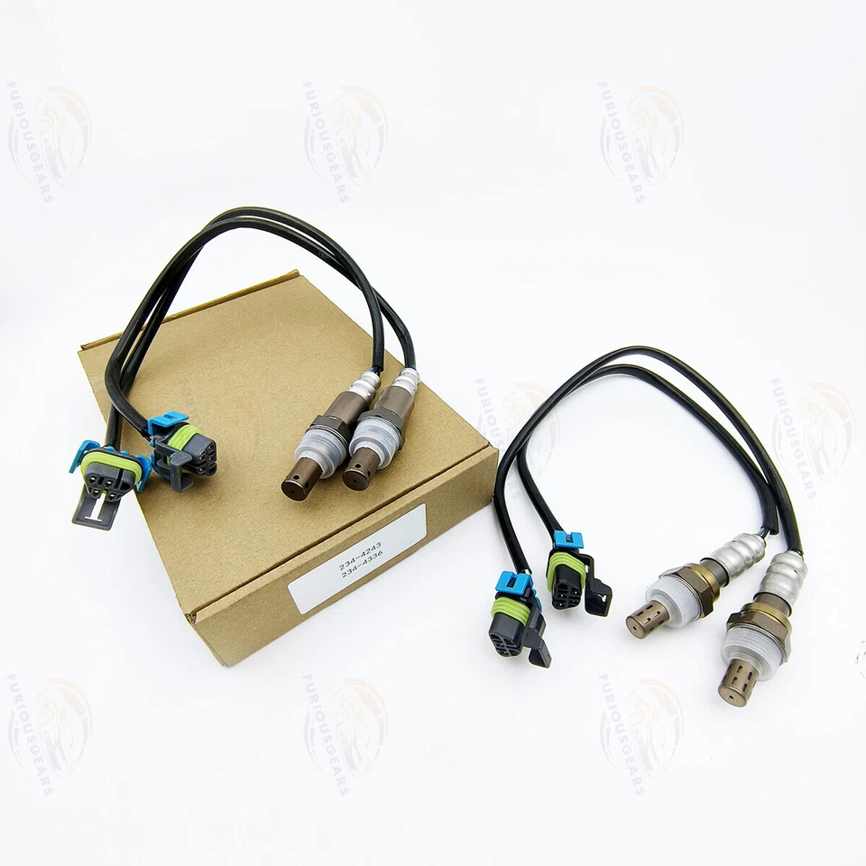 4PC Oxygen O2 Sensor For 2008-2014 Chevrolet Express & GMC Savana 1500 2500 3500 Foto 3 de 4