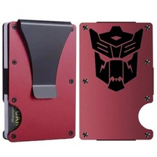 Custom AUTOBOT DINOBOT TRANSFORMERS Laser Engraved Wallet-Pick A Wallet Color