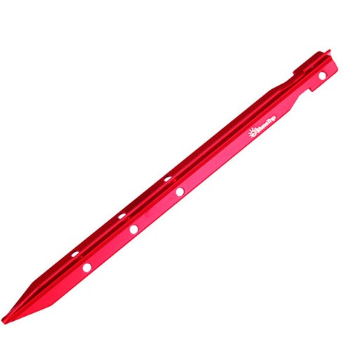 5Pcs 25cm Aluminum Alloy Tent Pegs Stakes Lightweight Hole Camping Ground Nails - Picture 16 of 18